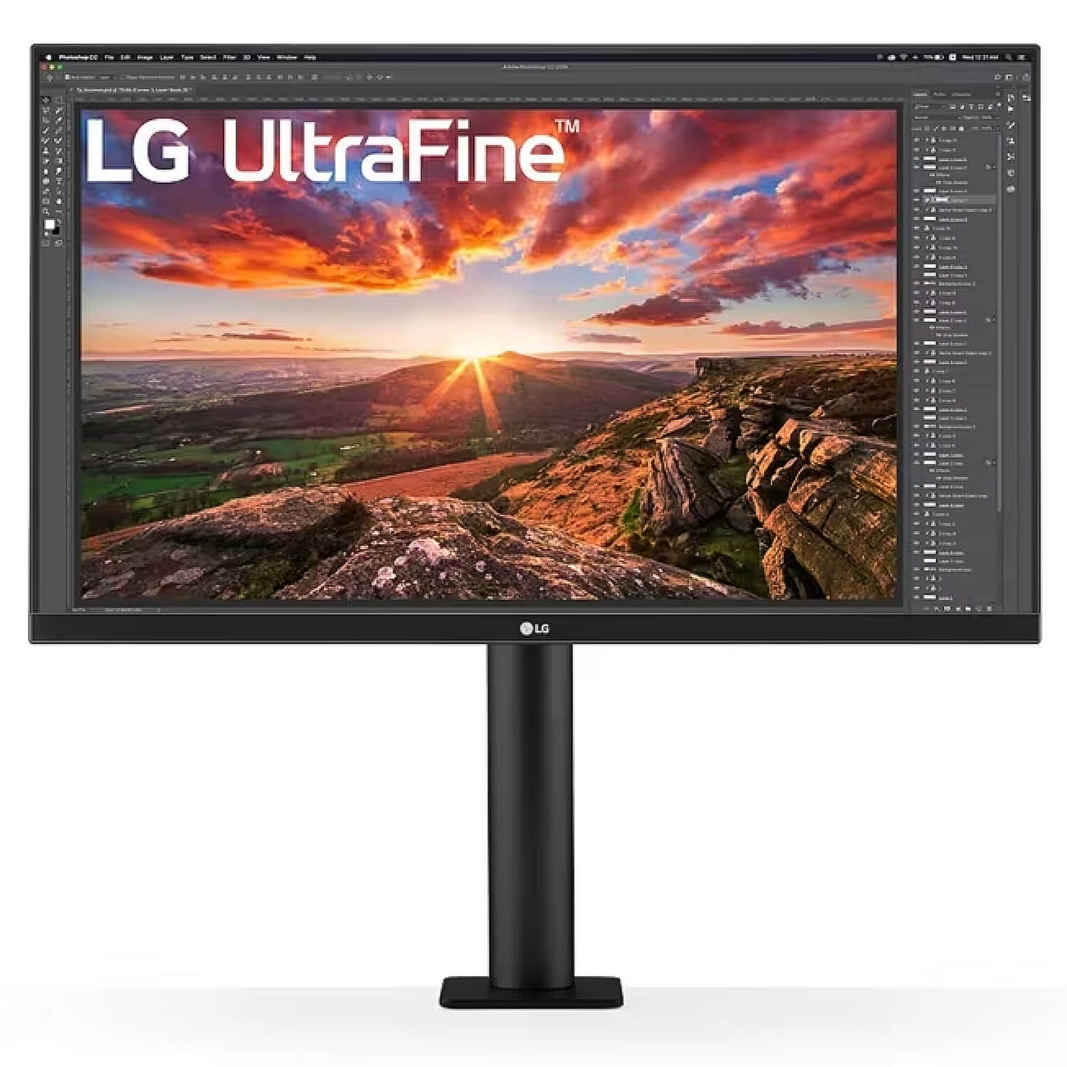 מסך LG 31.5" UltraFine Ergo IPS 4K UHD