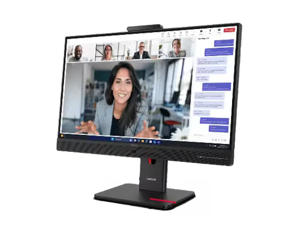 מסך Lenovo ThinkVision T27QD-4v 27'' 2K-QHD IPS Camera