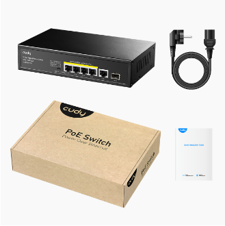 מתג Cudy 5-Port POE Gigabit 120W