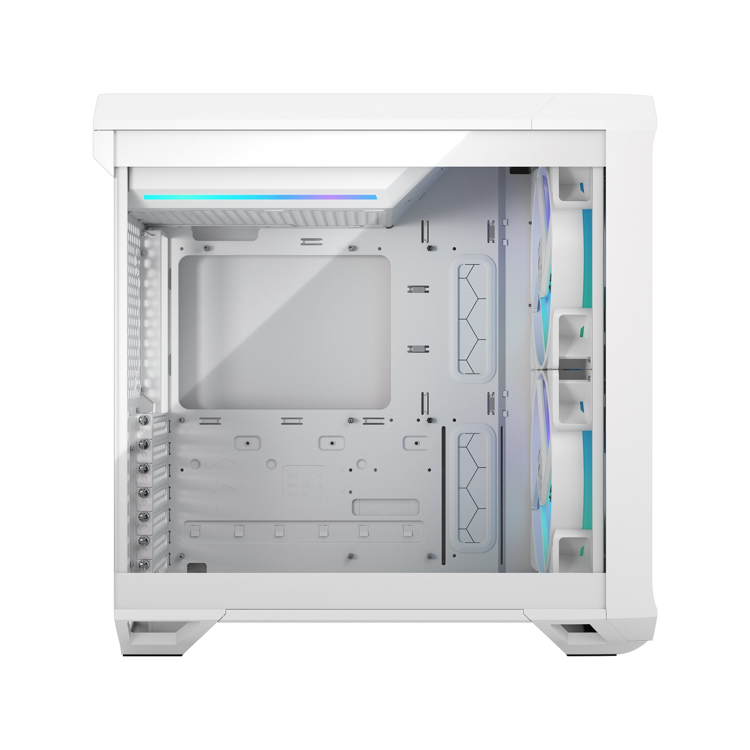 מארז לבן Fractal Design Torrent RGB White Clear