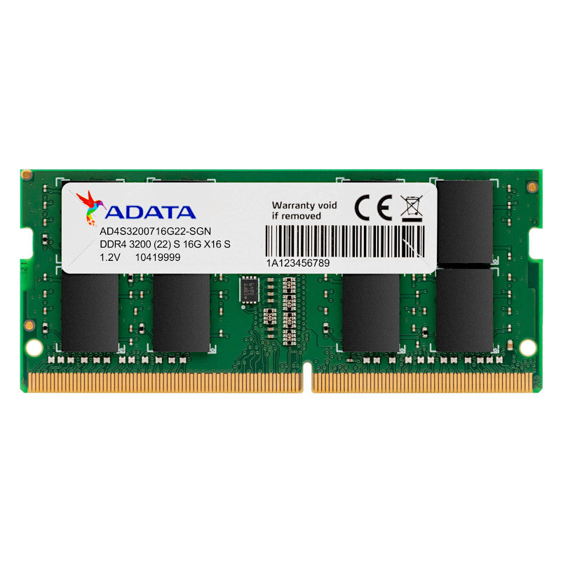 זיכרון לנייד ADATA SO-DIMM 8GB DDR4 3200Mhz