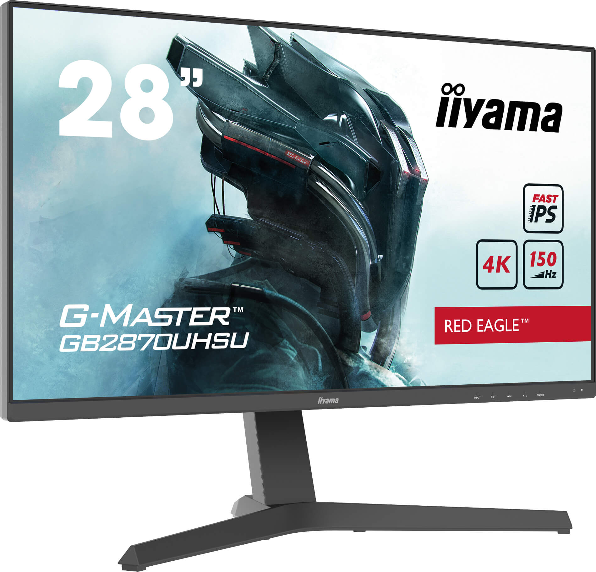 מסך גיימינג IIYAMA G-Master 28" IPS 4K UHD 150Hz 1ms