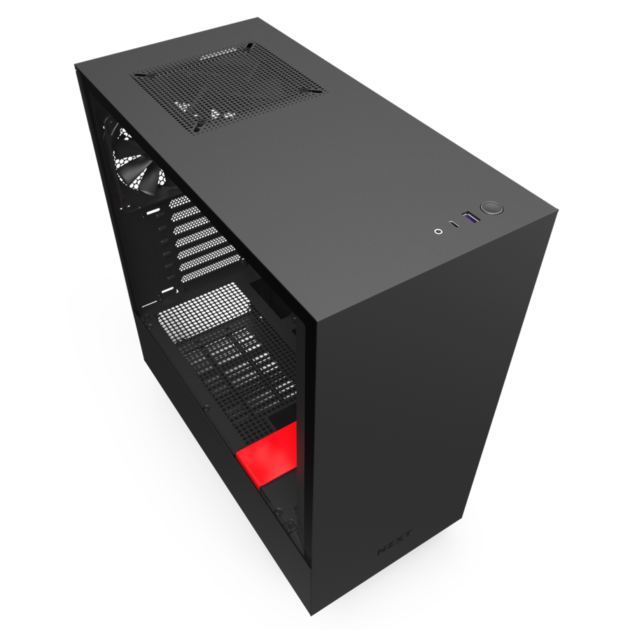 מארז NZXT H510 Matte Red