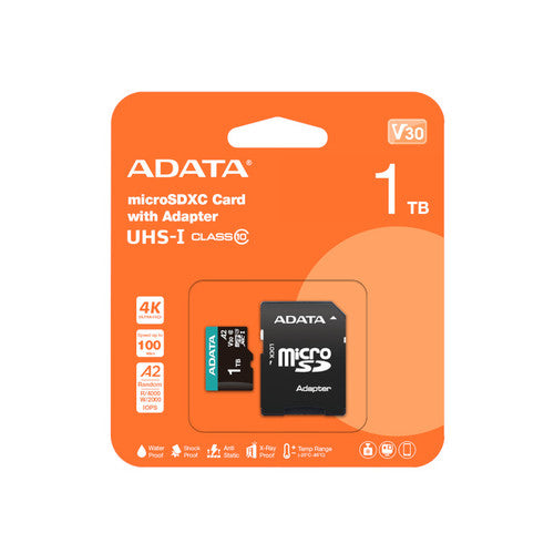 כרטיס זיכרון ADATA Premier Pro 1TB Ultra SDXC