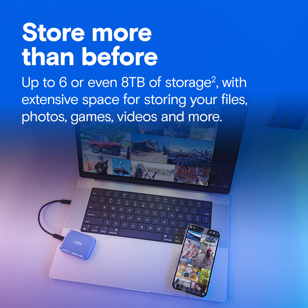 דיסק חיצוני Crucial X10 1TB SSD