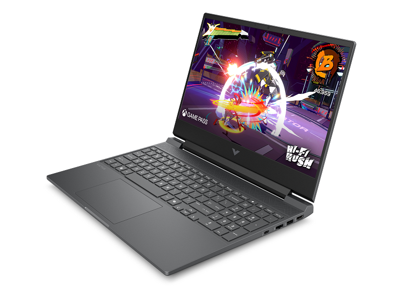מחשב נייד HP VICTUS 15-fb3001nj 15.6'' Ryzen 7 7445HS/8G/512GB/4050-6G