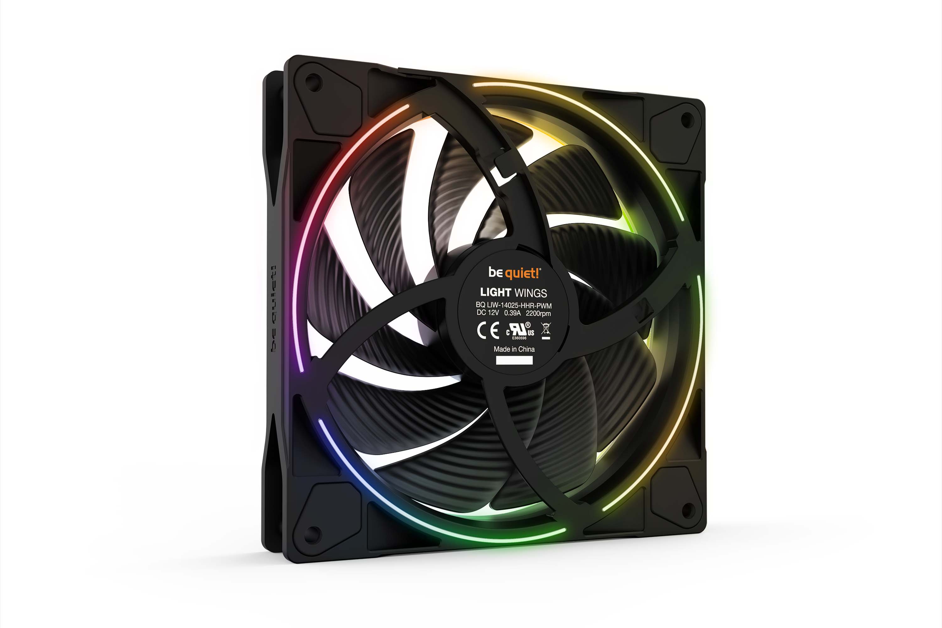 ערכת מאווררים למארז Be Quiet! Light Wings PWM High-Speed 3x Fans 140mm