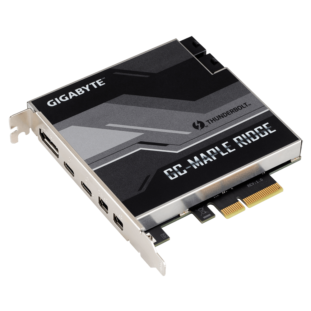 כרטיס הרחבה Gigabyte GC-MAPLE RIDGE Thunderbolt 4 40Gbps PCIe 3.0 x4 Card