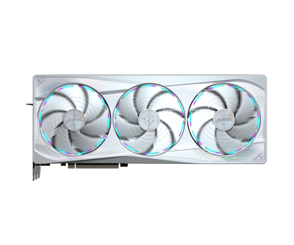כרטיס מסך לבן Gigabyte AORUS GeForce RTX 5090 Master ICE 32G
