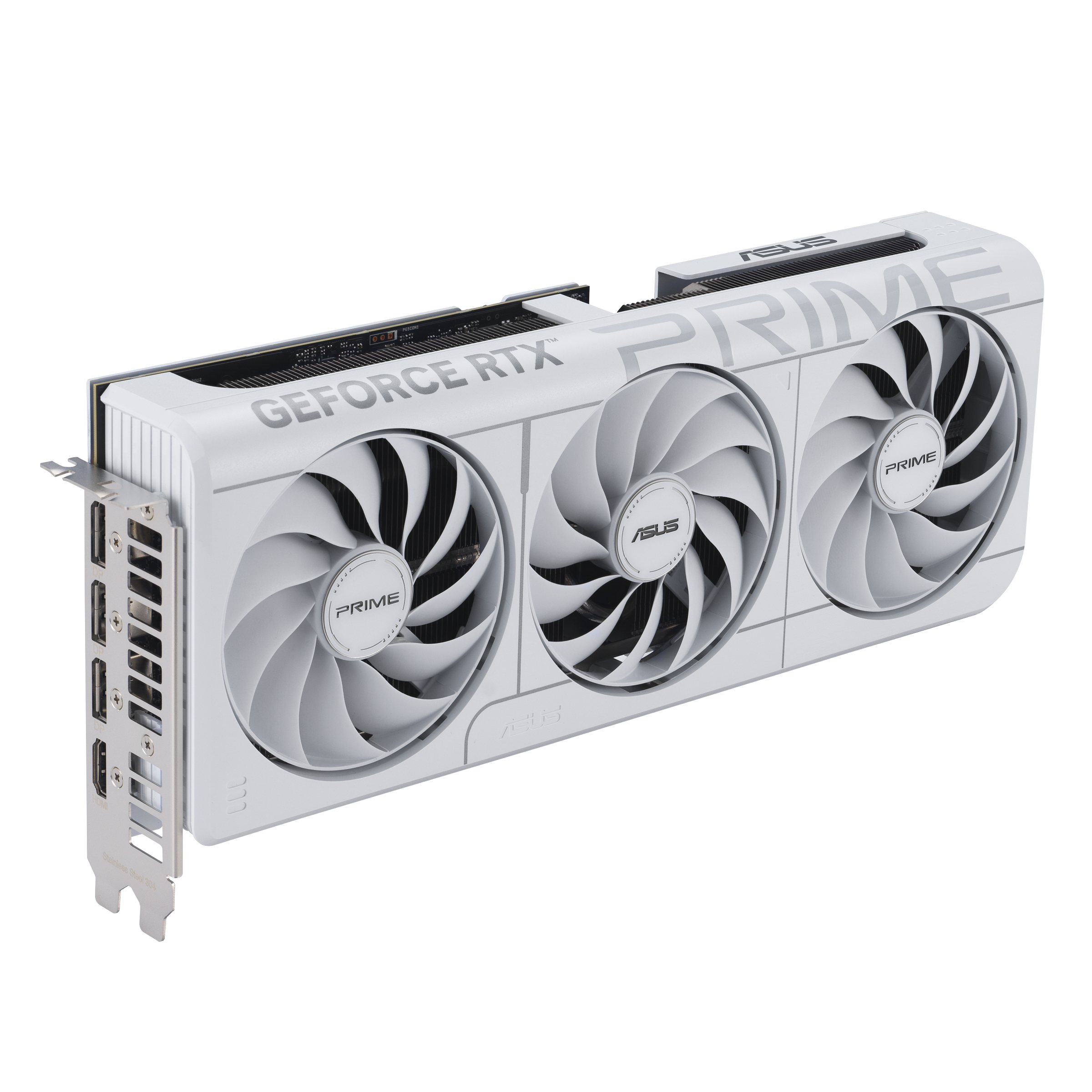 כרטיס מסך לבן ASUS Prime GeForce RTX 5070 12G OC