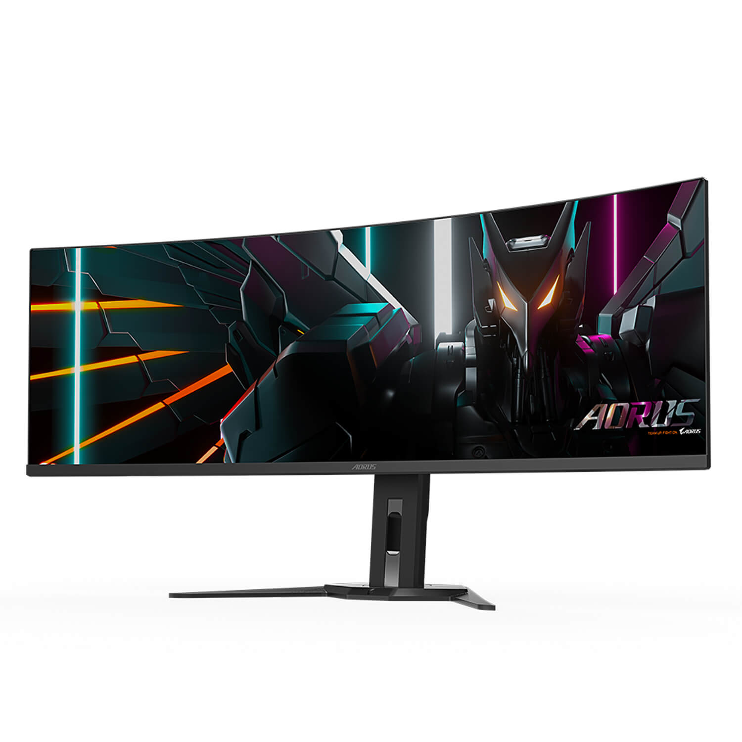 מסך גיימינג קעור Gigabyte AORUS 49" OLED Ultra-Wide 5K UHD 144Hz 0.03ms