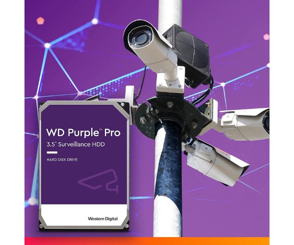 דיסק קשיח WesternDigital 4TB Purple 5400 RPM