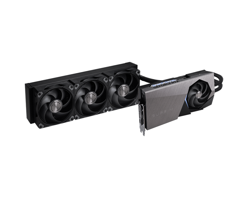 כרטיס מסך MSI GeForce RTX 5080 16G SUPRIM LIQUID SOC