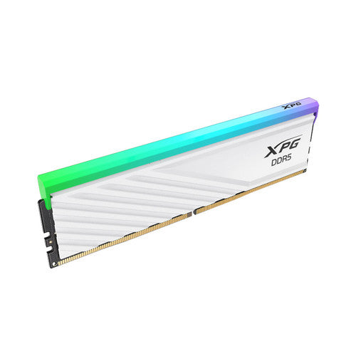 זיכרון לנייח בצבע לבן ADATA XPG Lancer Blade RGB 16GB DDR5-6000Mhz