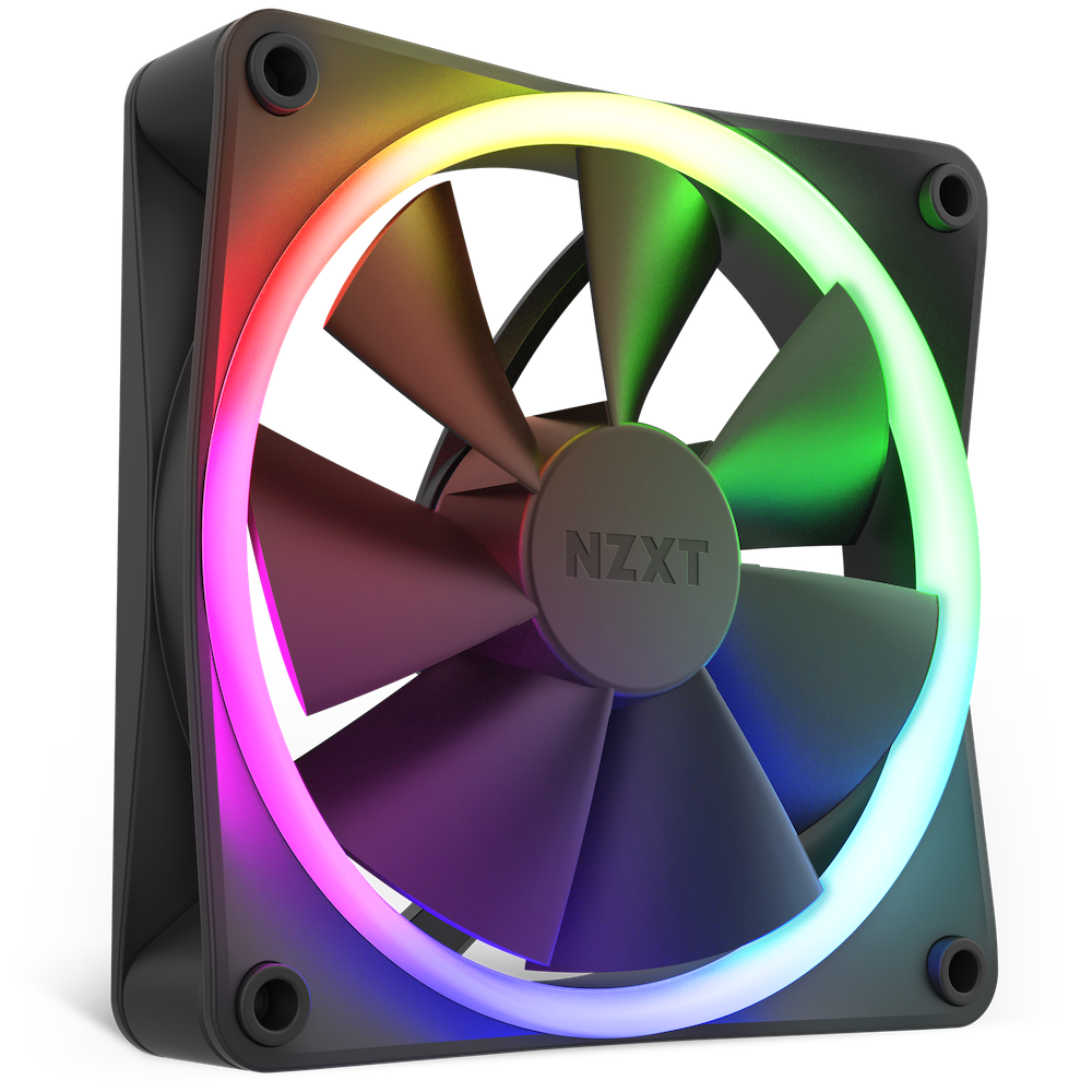 מאוורר למארז NZXT F120RGB 120mm