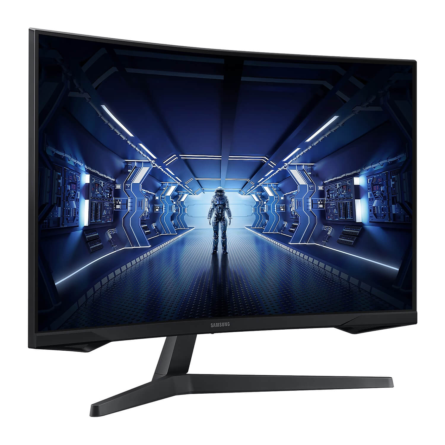 מסך גיימינג קעור Samsung Odyssey G5 27" VA 2K QHD 144Hz 1ms