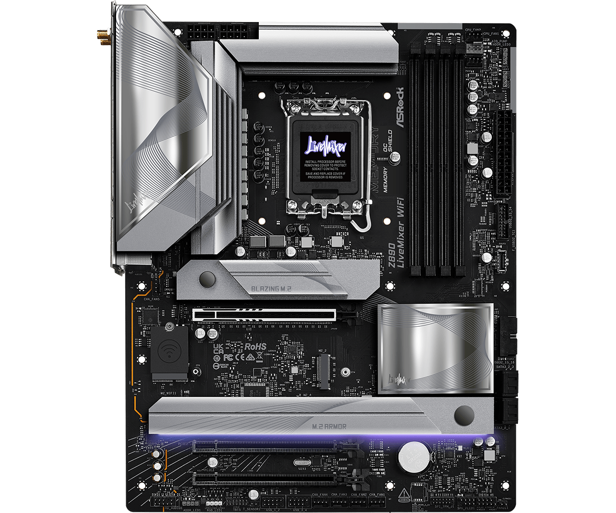 לוח אם ASRock Z890 LiveMixer WiFi