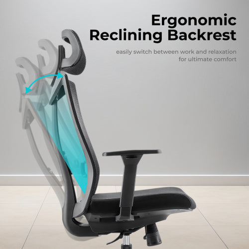 כיסא Lumi Premium High-Back Mesh