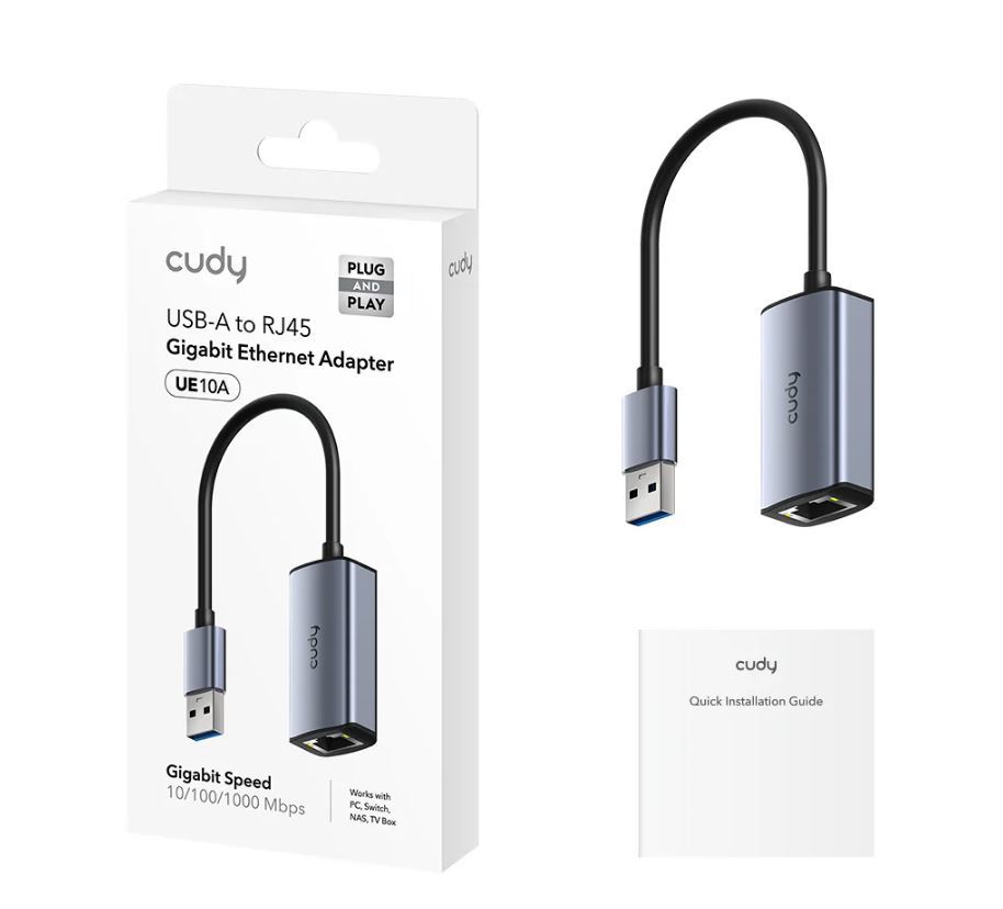 מתאם רשת Cudy USB To Lan
