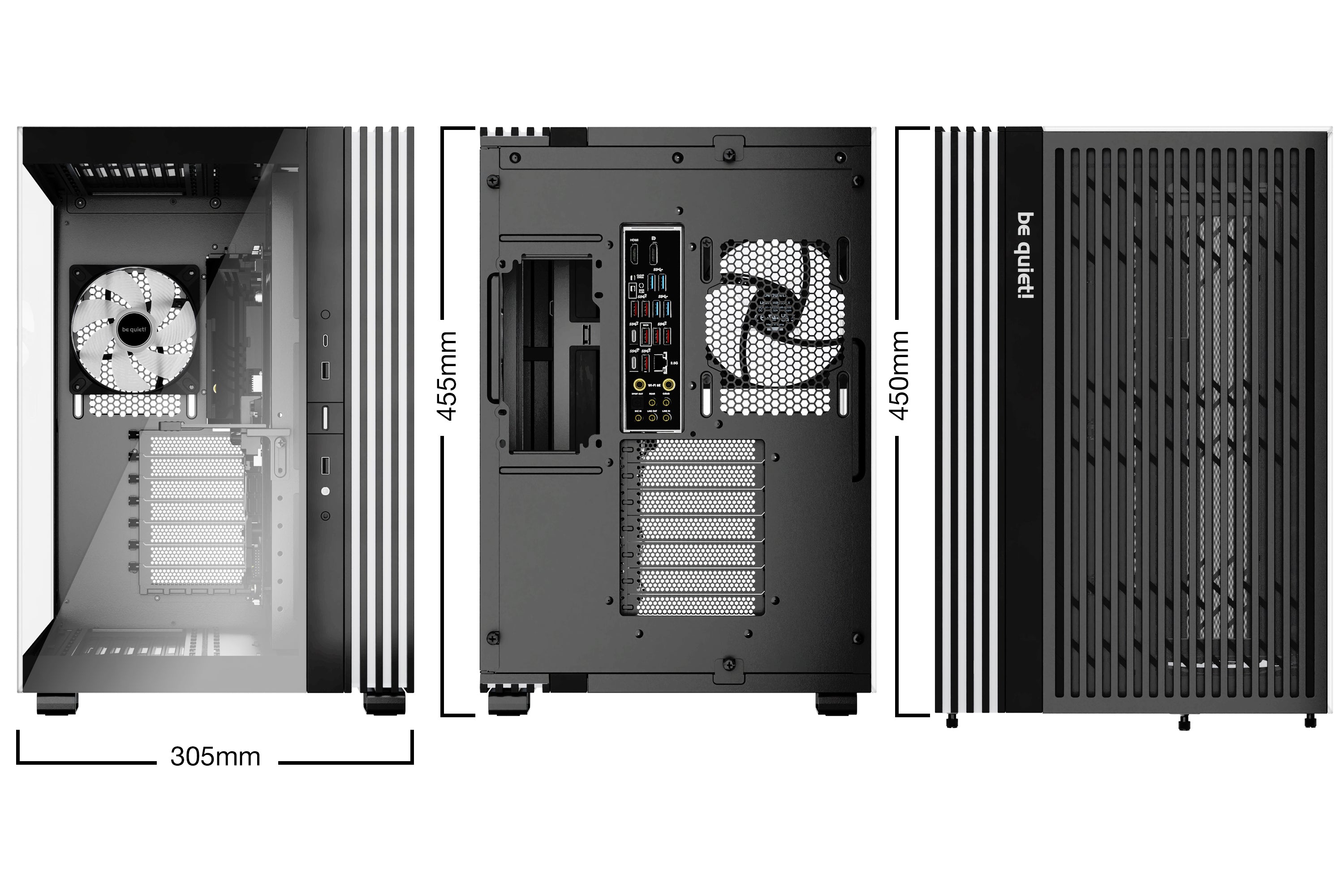 מארז be quiet! LIGHT BASE 600 LX Black