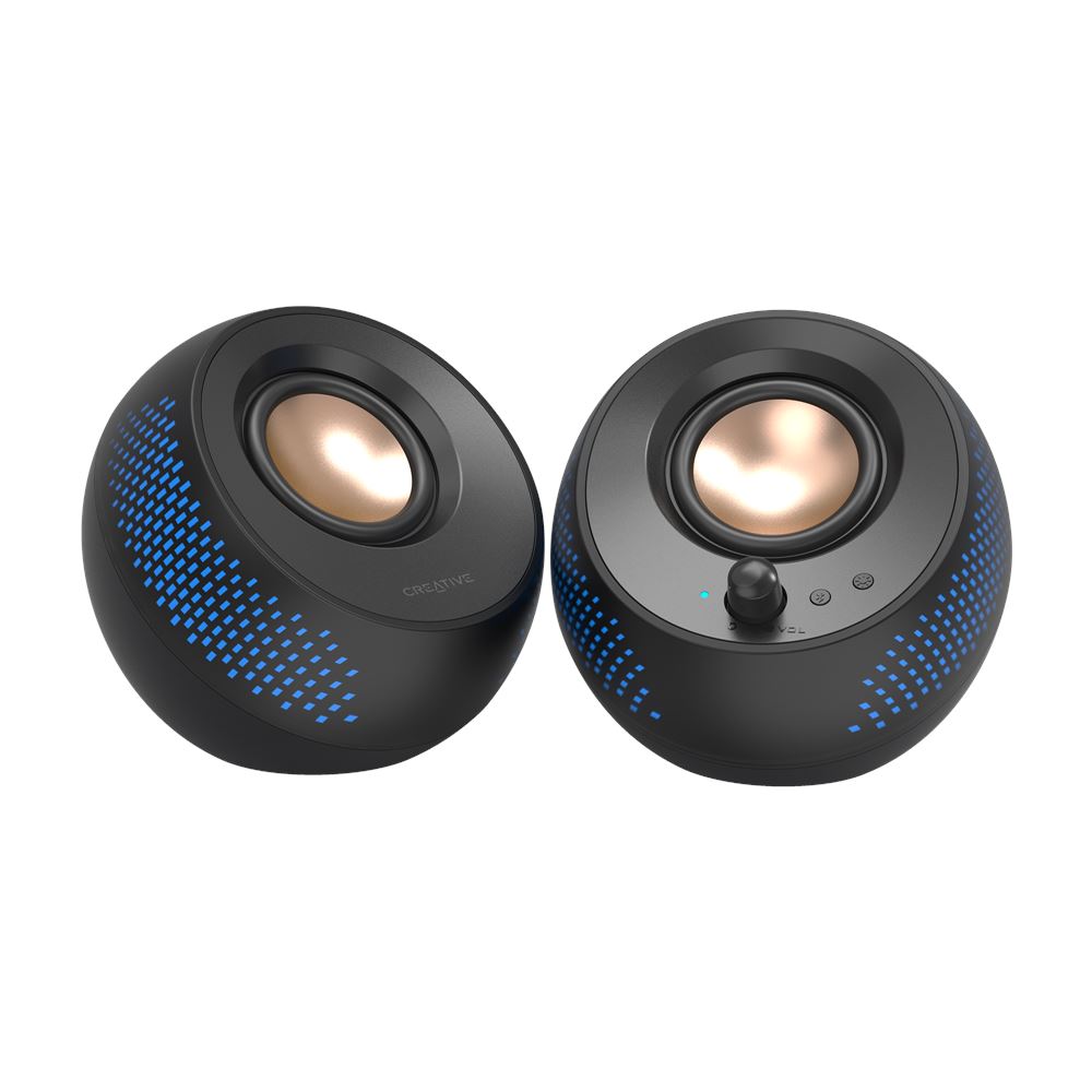 רמקולים Creative Pebble X 2.0 USB-C RGB