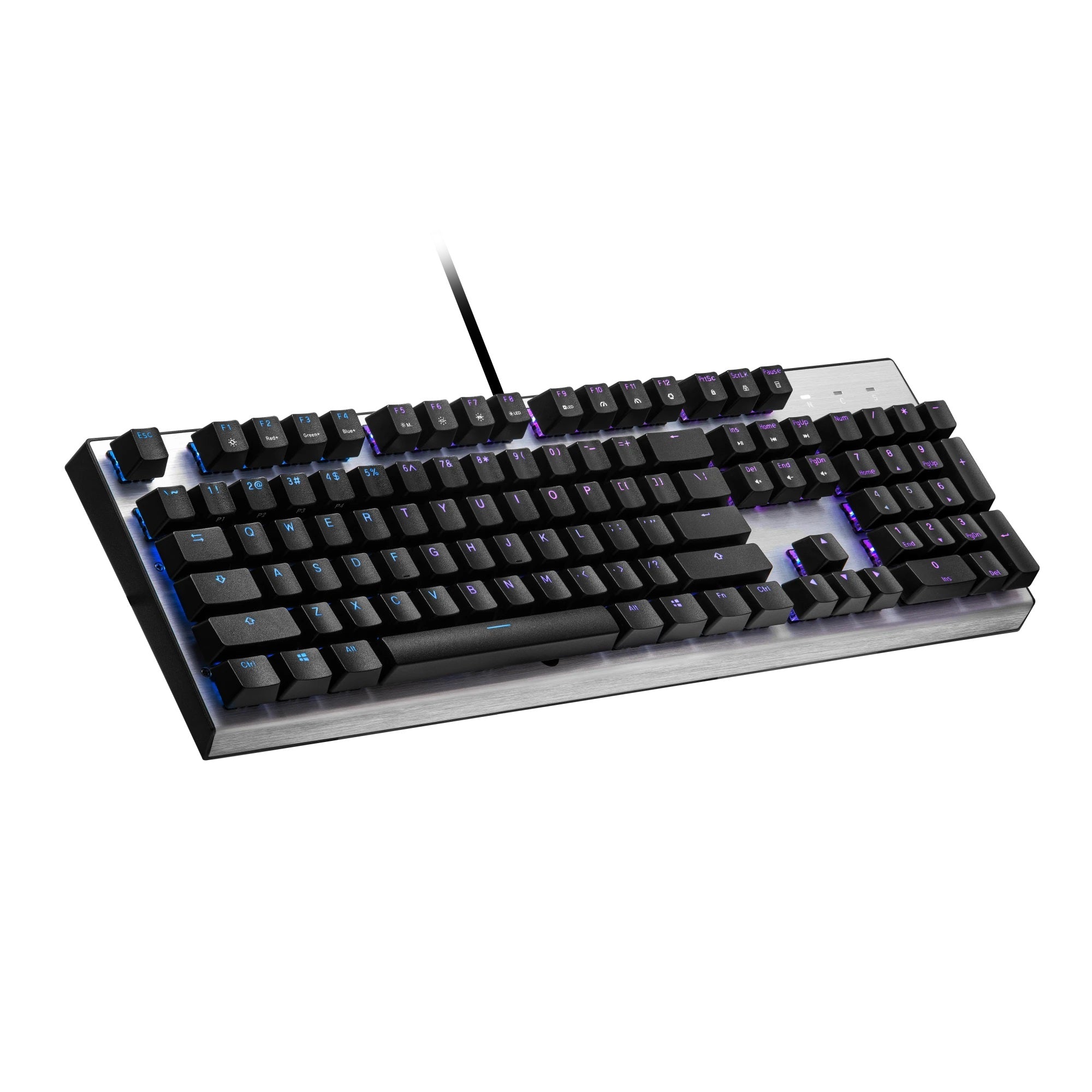 מקלדת גיימינג מכנית CoolerMaster CK351 Blue Switch