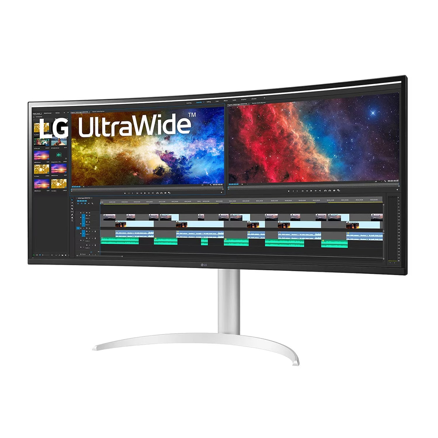 מסך קעור LG 37.5" UltraWide IPS QHD