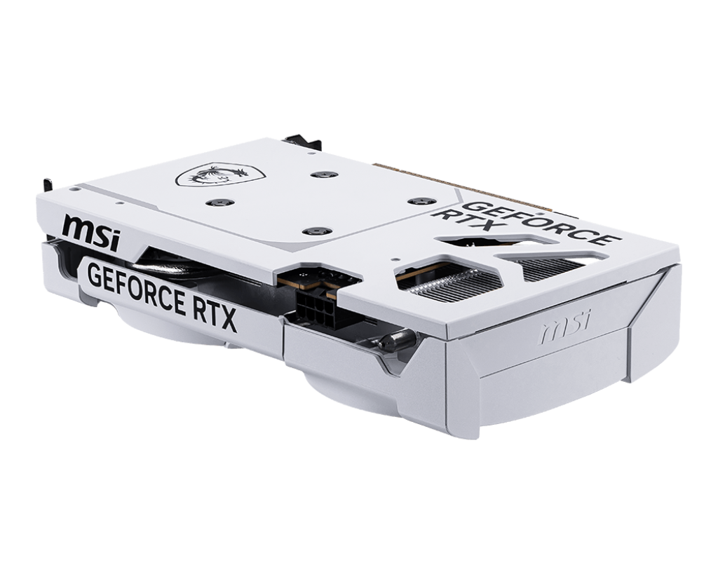 כרטיס מסך לבן MSI GeForce RTX 5060 8G VENTUS 2X OC WHITE