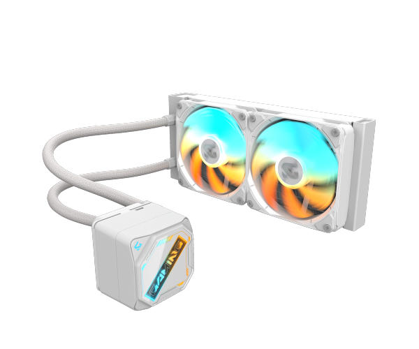 קירור נוזלי לבן Gigabyte Gaming 240 ICE ARGB