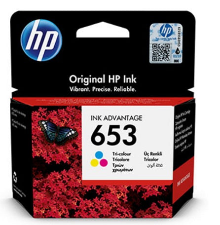 דיו מקורי HP 653 צבע