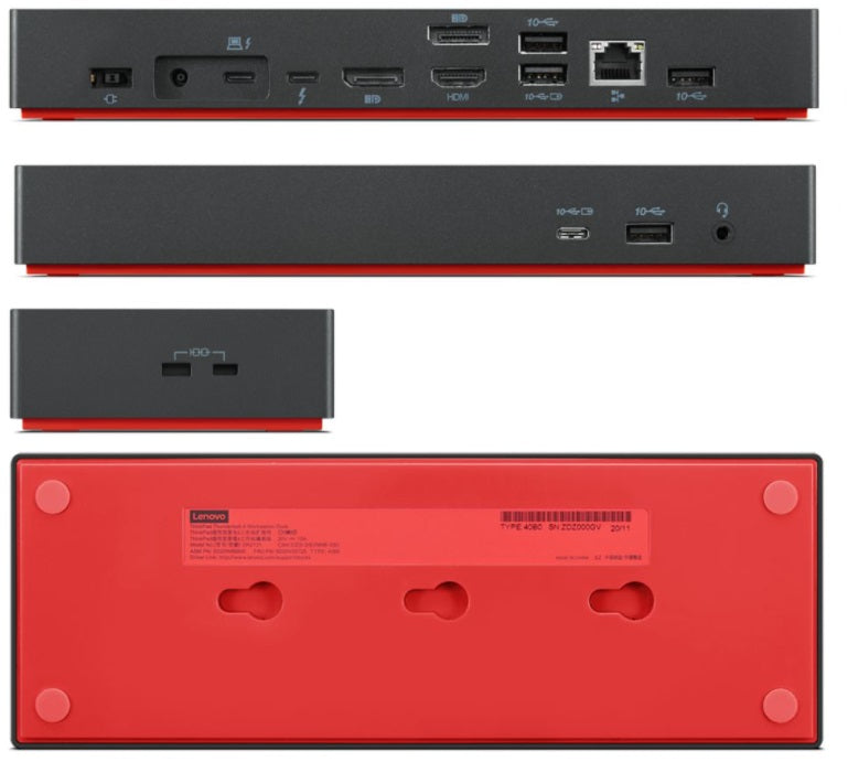 תחנת עגינה Lenovo ThinkPad Thunderbolt 4 Workstation
