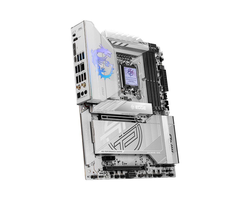 לוח אם לבן MSI MPG Z890 EDGE TI WIFI