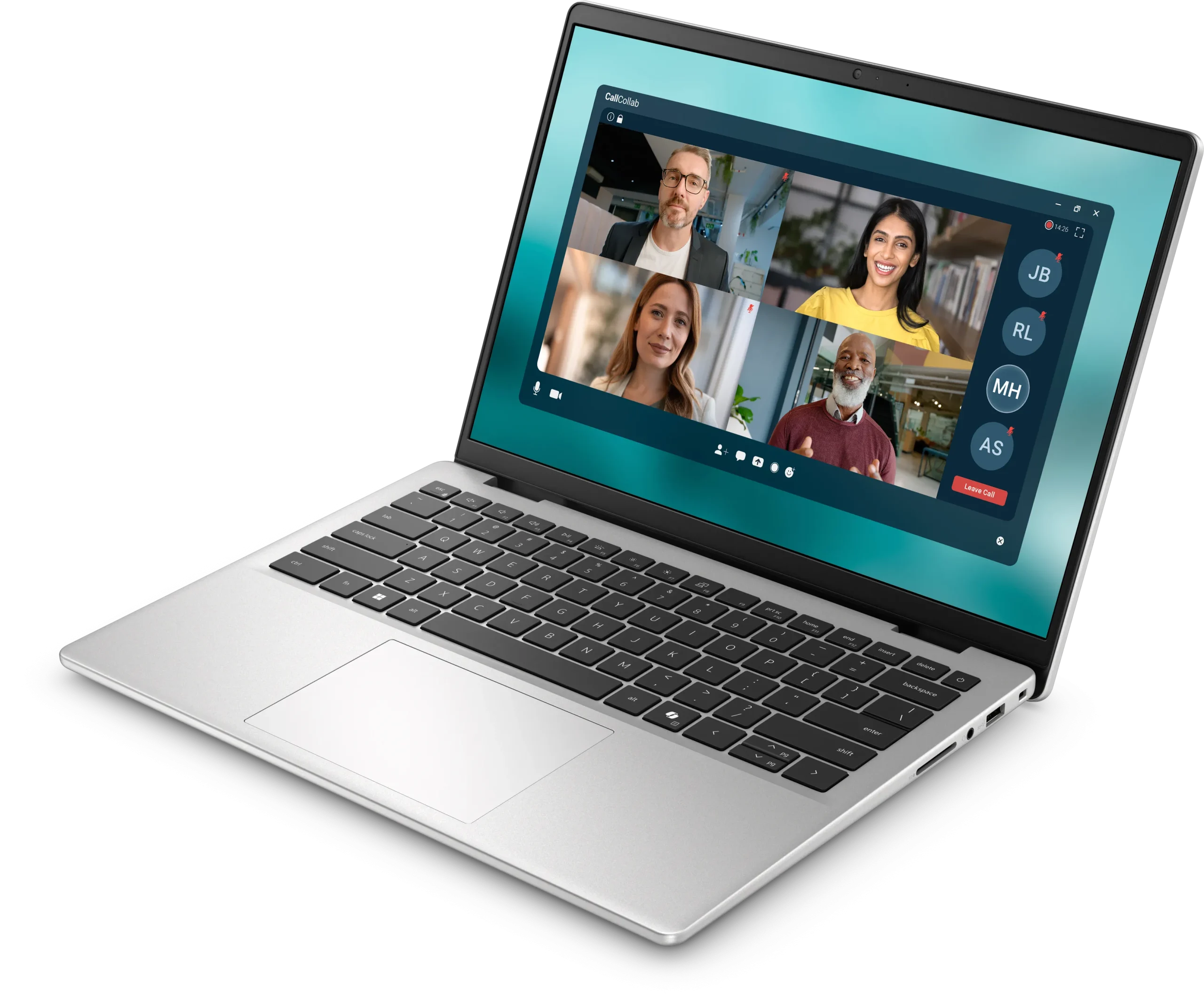 מחשב נייד Dell Pro Essential PV14250 14'' Core 7 150U/16G/512GB/DOS/3YOS