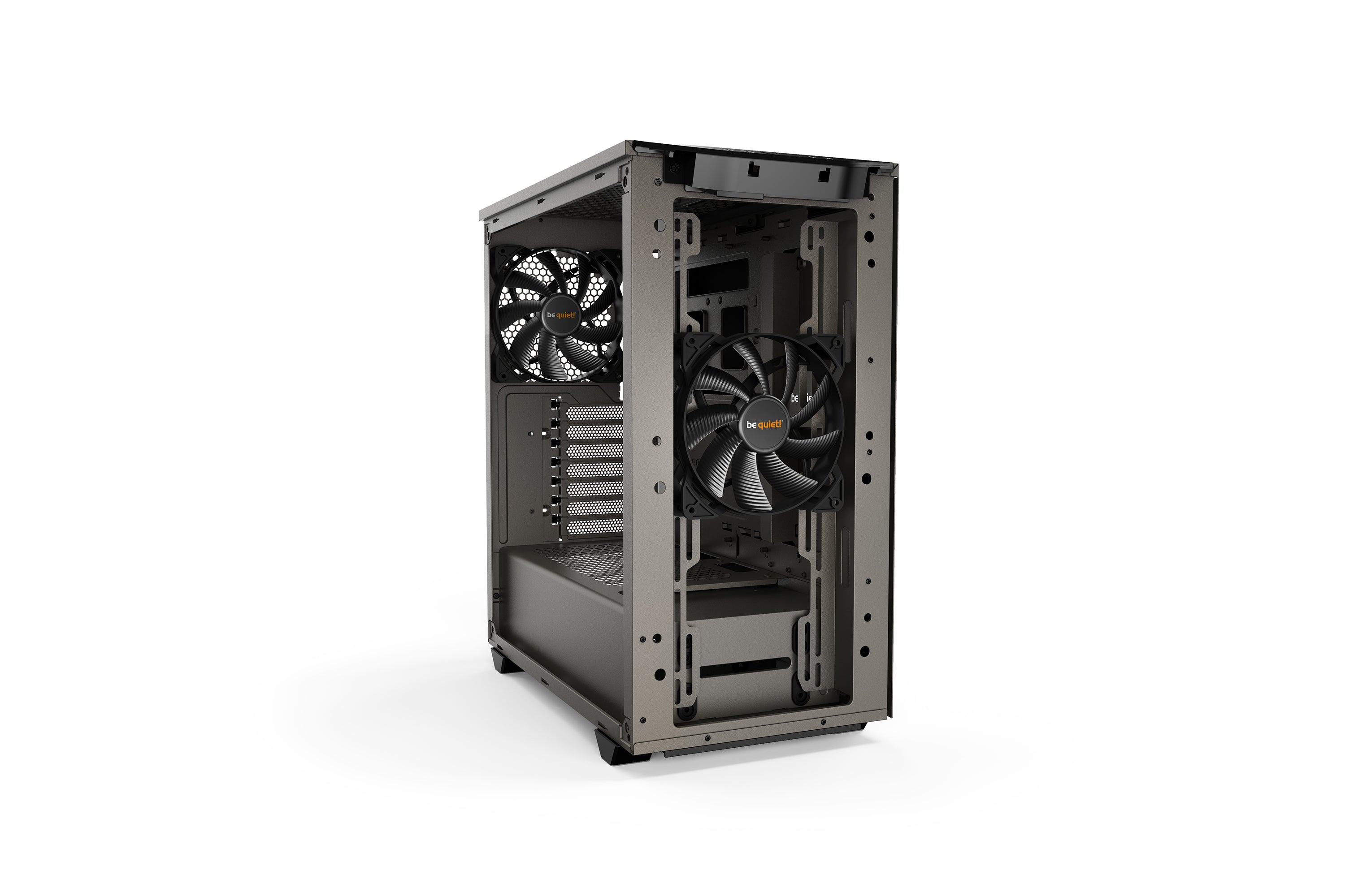 מארז be quiet! PURE BASE 500 Window Metallic Gray