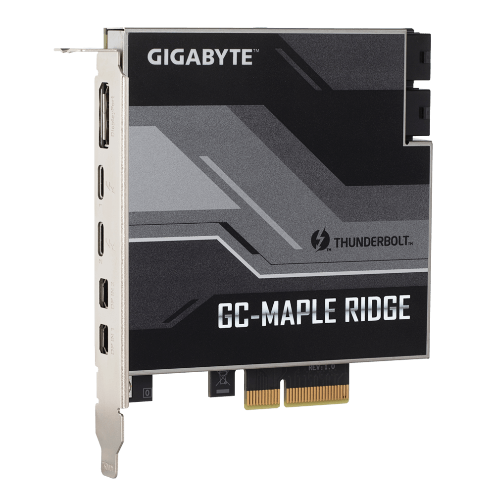 כרטיס הרחבה Gigabyte GC-MAPLE RIDGE Thunderbolt 4 40Gbps PCIe 3.0 x4 Card