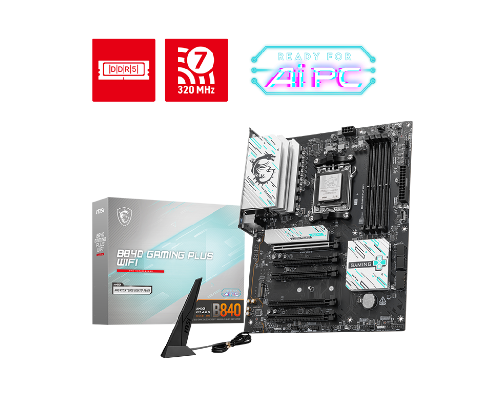 לוח אם MSI B840 GAMING PLUS WI-FI
