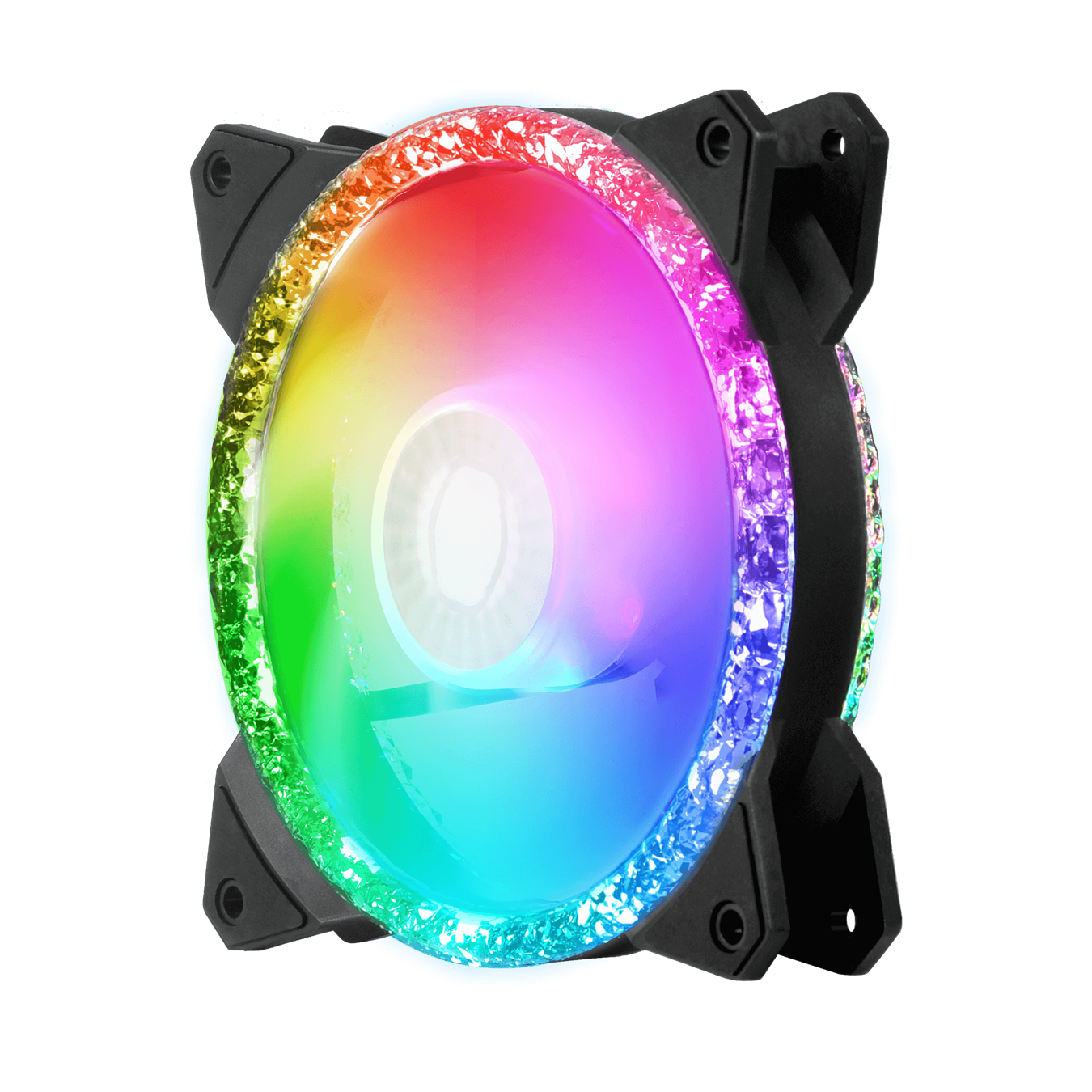 ערכת מאווררים למארז CoolerMaster MasterFan MF120 Prismatic 3x Fans 120mm