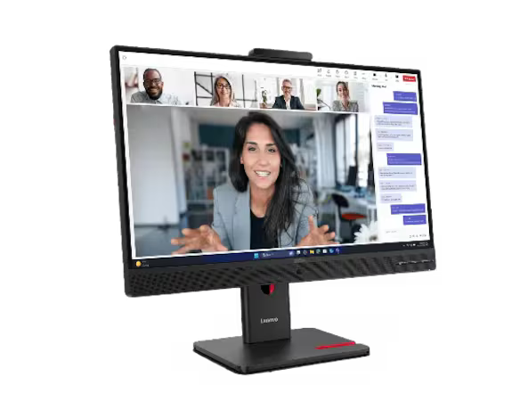 מסך Lenovo ThinkVision T27QD-4v 27'' 2K-QHD IPS Camera