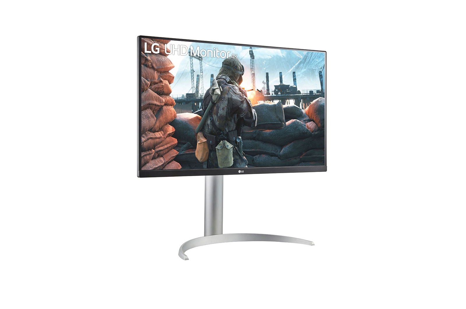 מסך LG 27UP650-W 27'' 4K UHD IPS