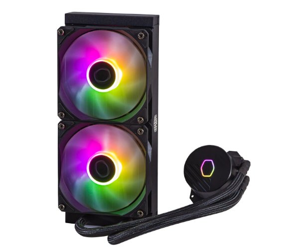 קירור נוזלי CoolerMaster MasterLiquid 240L Core ARGB 240mm