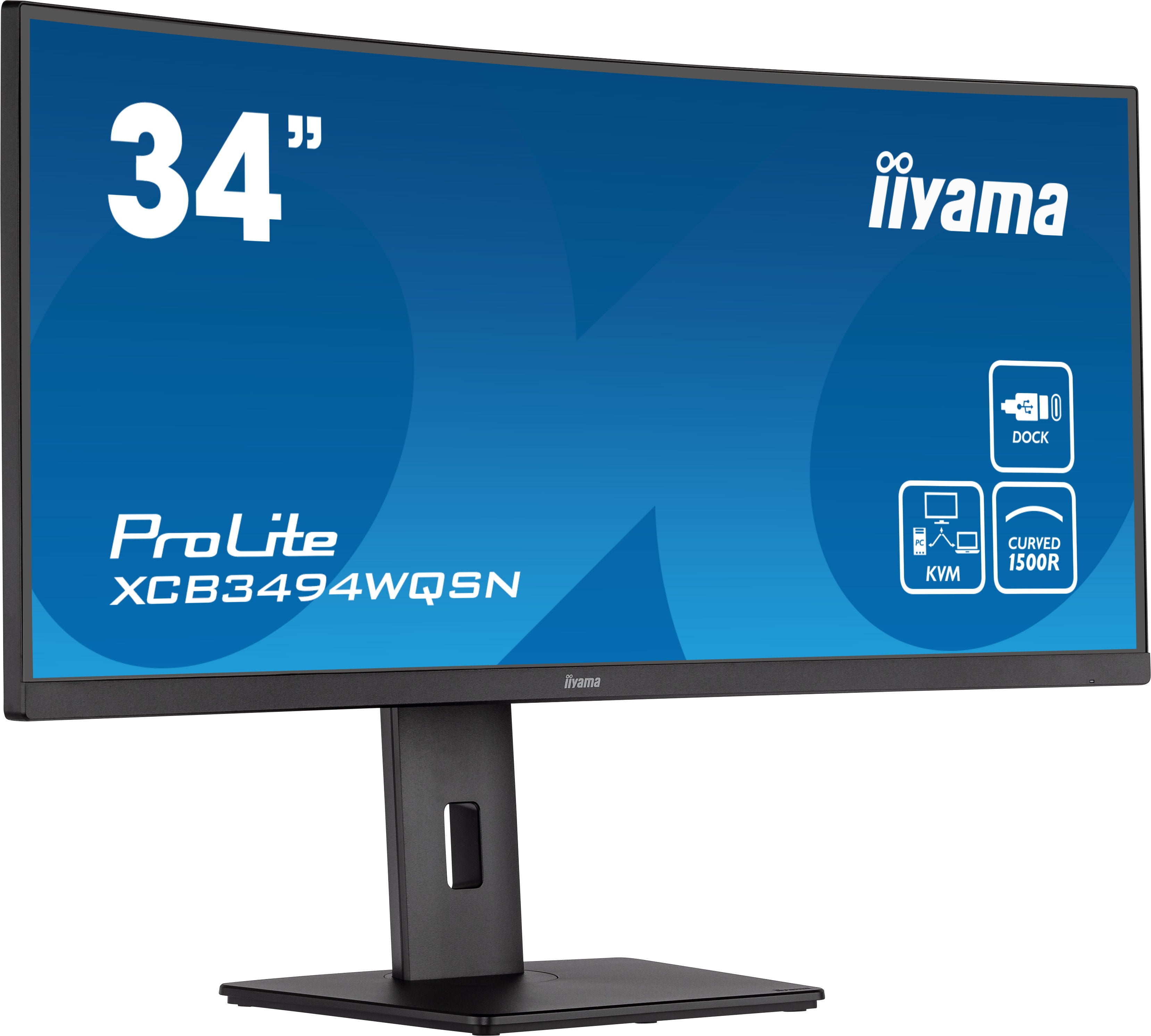 מסך קעור IIYAMA 34" ProLite VA UWQHD 120Hz