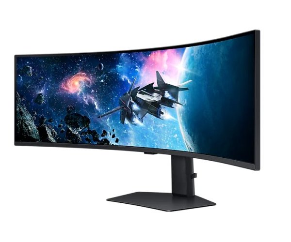 מסך גיימינג קעור Samsung Odyssey G9 49" VA Ultra-Wide 2K-WQHD 240Hz 1ms