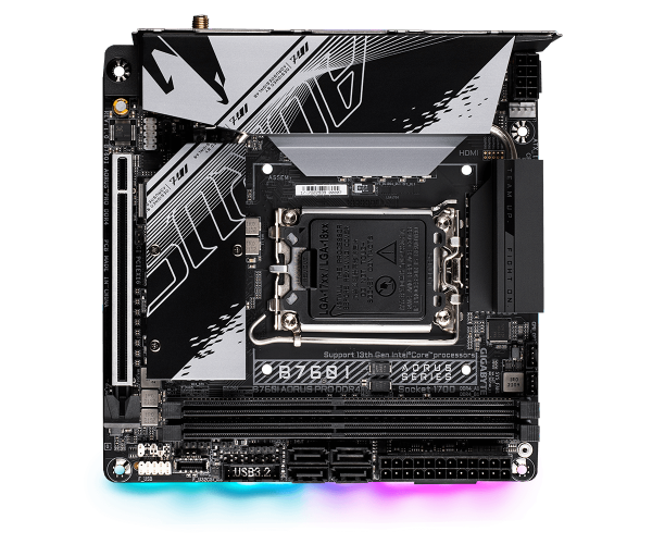 לוח אם Gigabyte B760I AORUS PRO DDR4