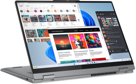 מחשב נייד Lenovo IdeaPad 5 2-in-1 16" Ultra 7-150U/16G/512G/Touch/11H