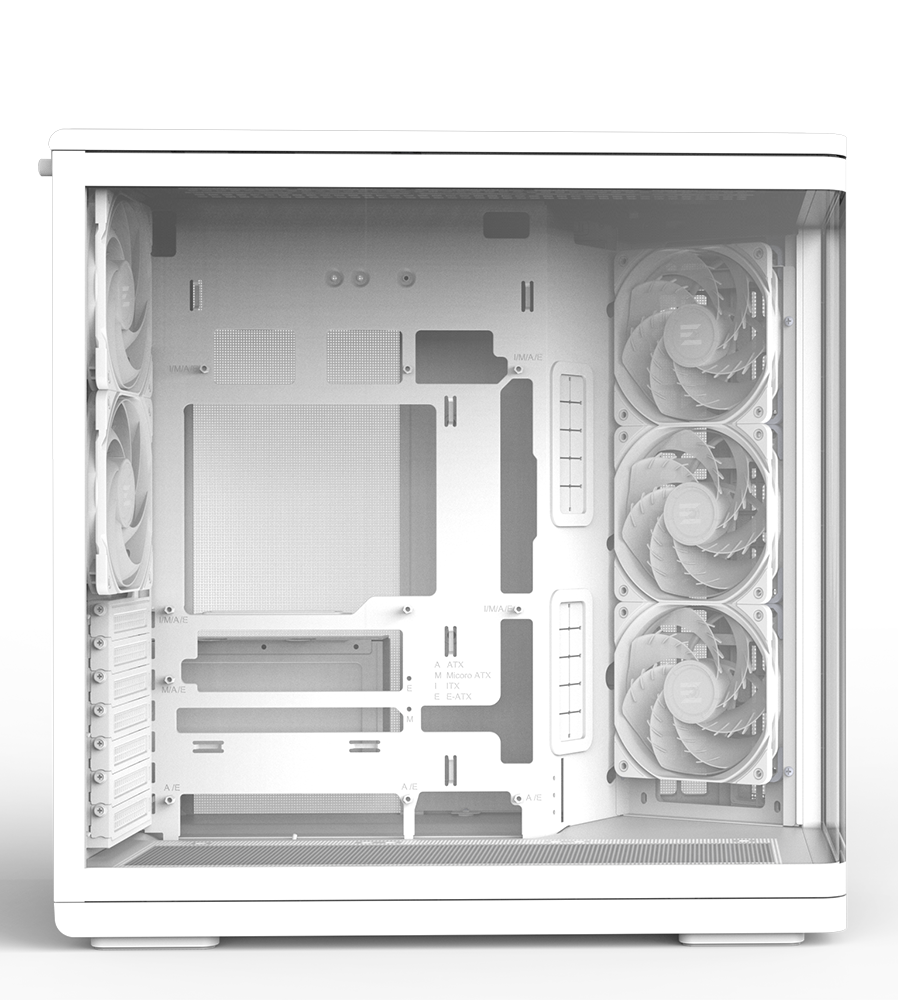 מארז לבן Zalman P60 RGB White