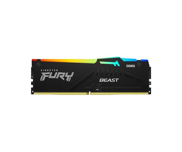 זיכרון לנייח Kingston Fury Beast RGB 32GB DDR5 5600Mhz