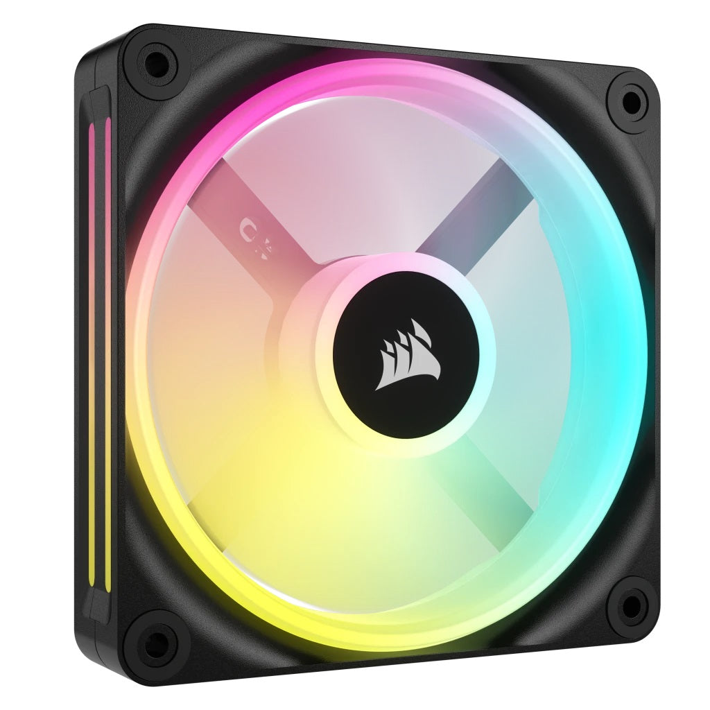 ערכת מאווררים למארז Corsair iCUE LINK QX120 RGB PWM 3x Fans 120mm