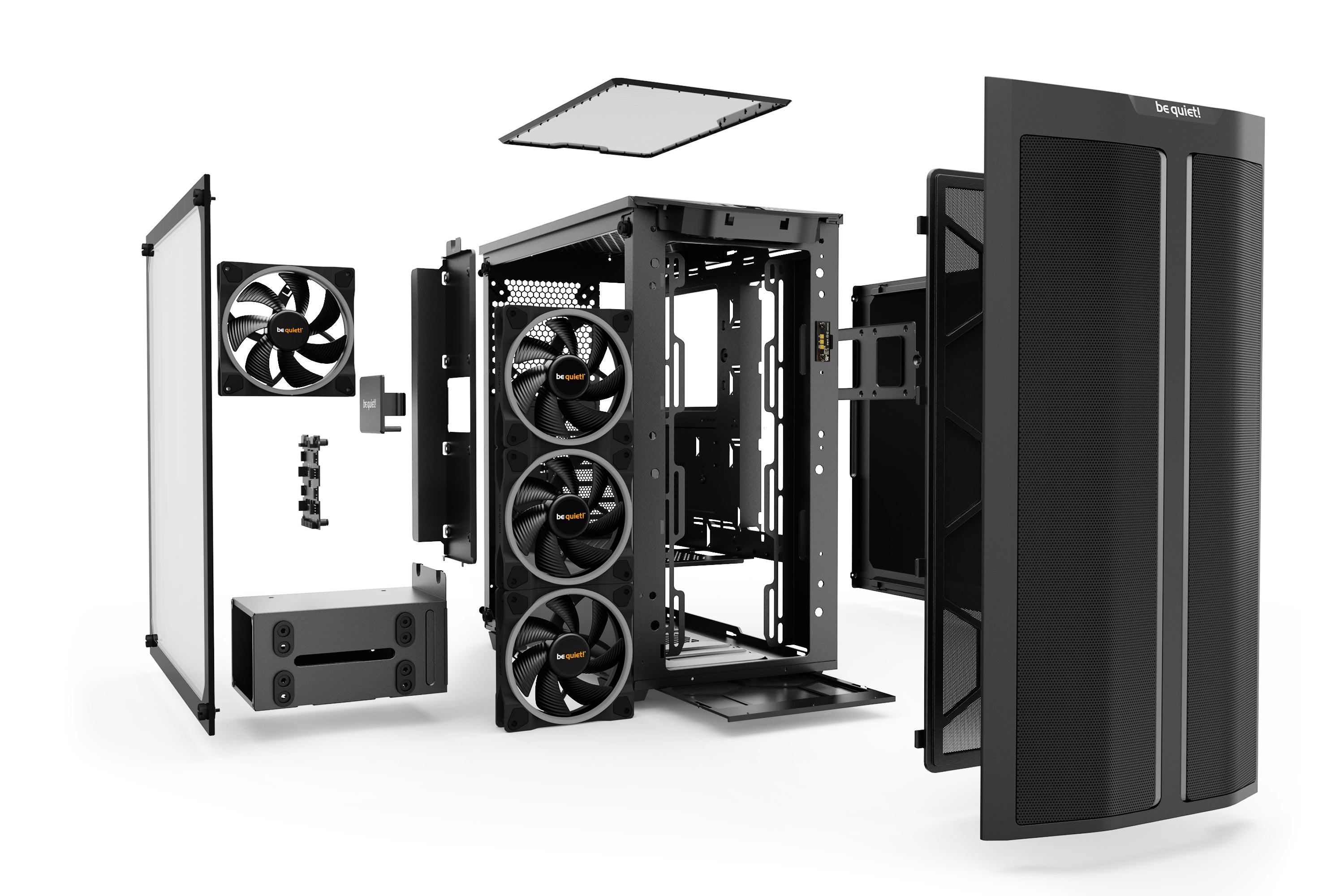 מארז be quiet! PURE BASE 500FX ARGB Black