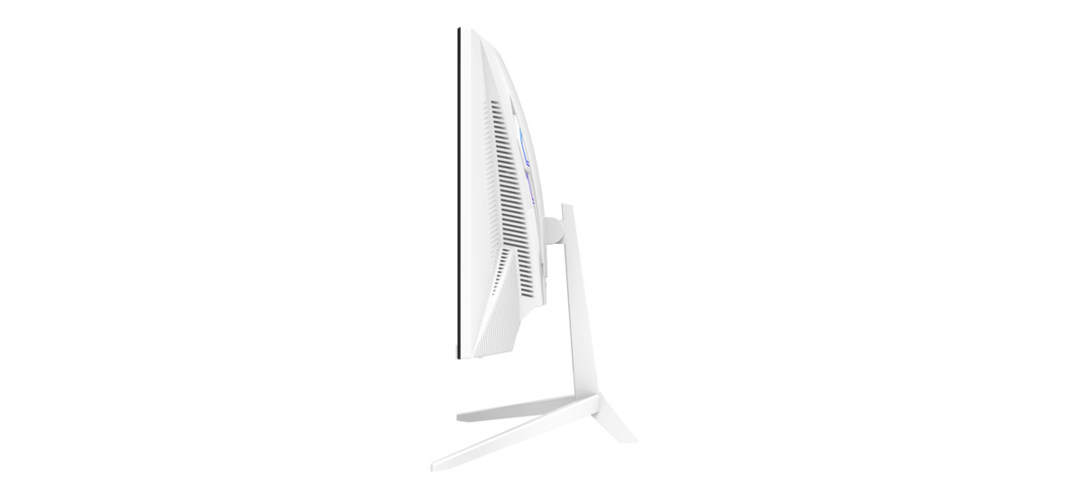 מסך גיימינג קעור לבן MAG 32'' FHD VA 240Hz SPK 3Y-OS