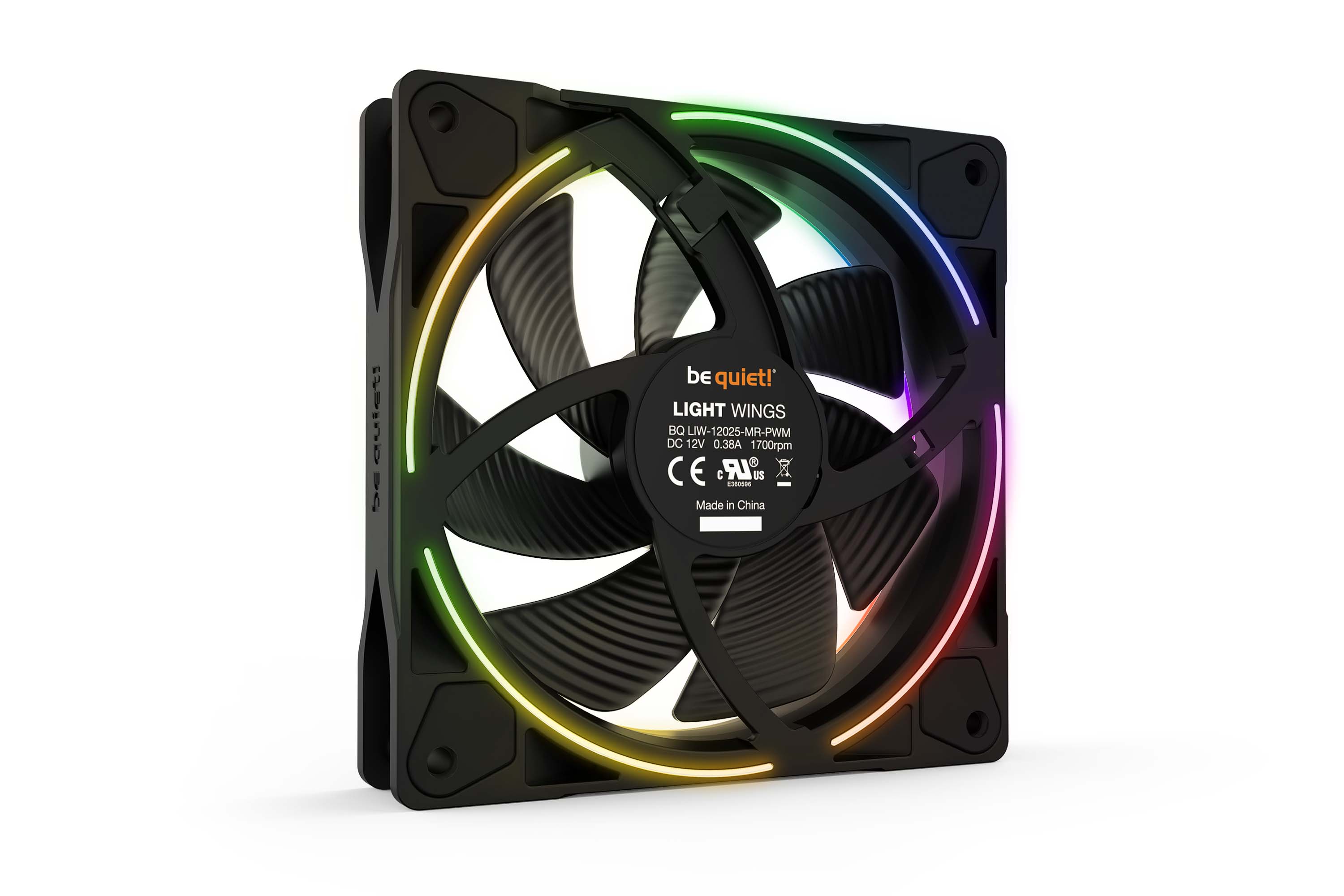 ערכת מאווררים למארז Be Quiet! Light Wings PWM 3x Fans 120mm